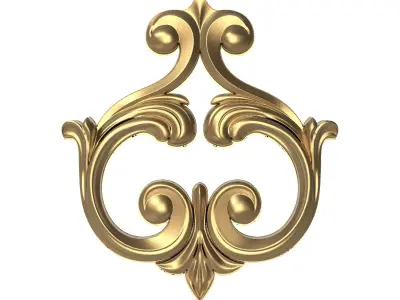  decorative pattern ready for 3D printing 3D model 343