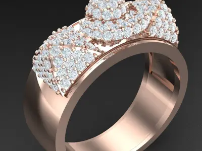 Luxury Men Rings Designs 4MR021 3D print model