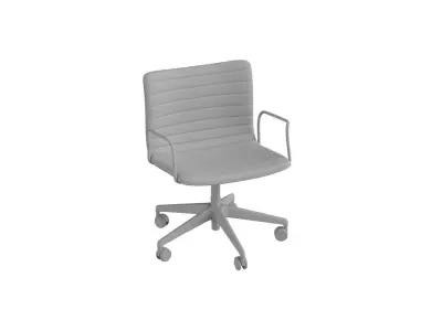 Office Chair With Pneumatic Lift 3D model