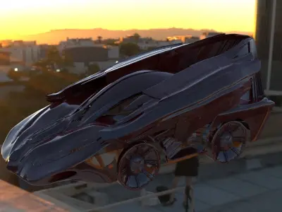 Future Car 3D model