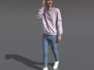 Ian man Free 3D model