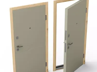 Gary Door 3D model