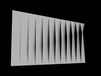 parametric panel Free 3D model