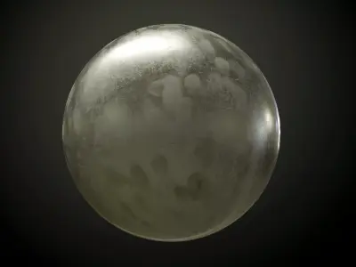 Metal Chrome Steel Scratched Seamless PBR Texture Texture