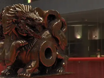 Asian Dragon Fantasy design 3D model