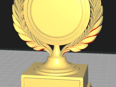 Award special 2Dm 3D print model