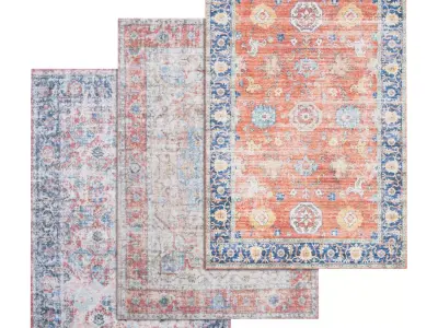 Rug Set 465 3D model