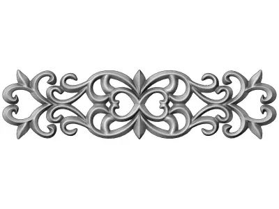 Floral molding  3D print model