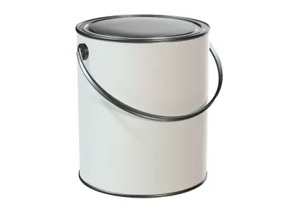 paint tin can 3D model