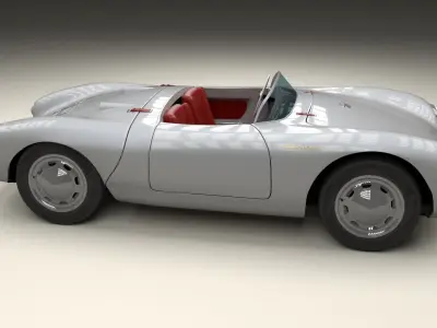 Porsche 550 Spyder 3D model