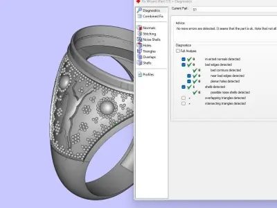Men Oval  Ring 3D print model