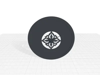 Naranjo Wall Clock 3D model