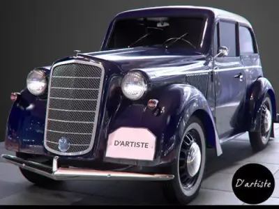 Opel Olympia 1936 3D model
