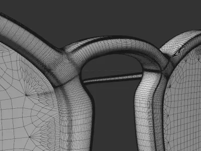 Luxury Sunglasses 3D model 3  3D model