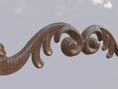 Frame Decor 3D print model 7