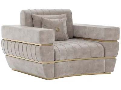 Fertini Casa Luxury Signature Armchair 3D model