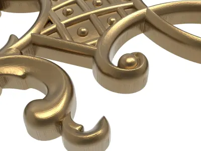  decorative pattern ready for 3D printing 3D model 78