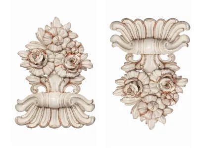 Classic carved 127 3D model