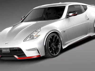Nissan 370Z Nismo 2015 3D model