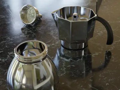 Moka 3d model Free 3D model