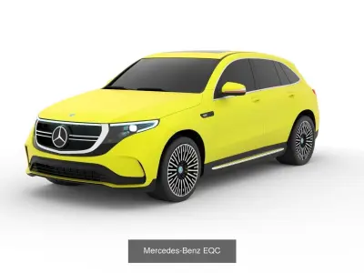 Mercedes-Benz EQC  3D Model Pack