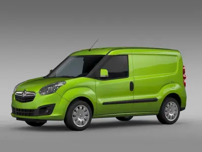 Vauxhall Combo H1L1 Cargo 2015 3D model