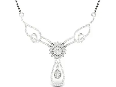 necklace Women 3D print model