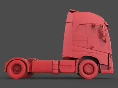 Volvo FH4  3D print model