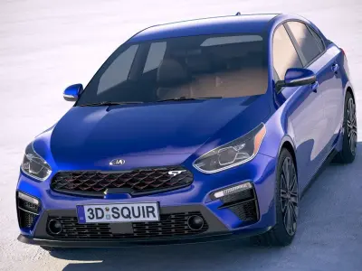 Kia Forte GT 2019 3D model