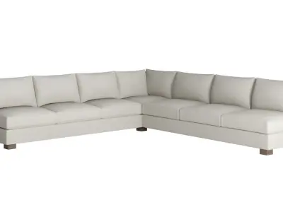 Rhodin Sofa 3D model