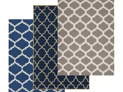 Rug Set 815 3D model