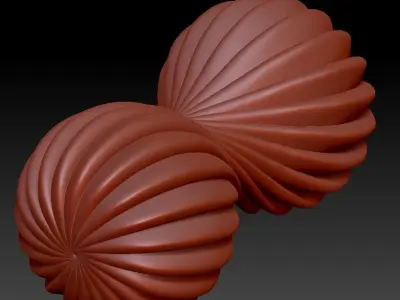 PILLAR SPIRAL CANDLE MOLD VERSION 2 3D print model