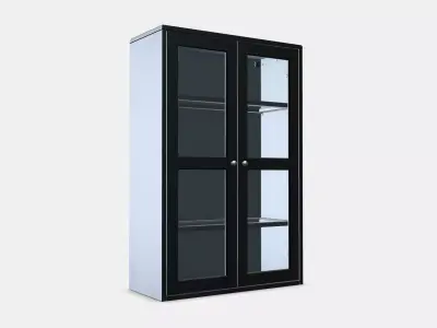 HAVSTA Glass-door cabinet 3 Low-poly 3D model