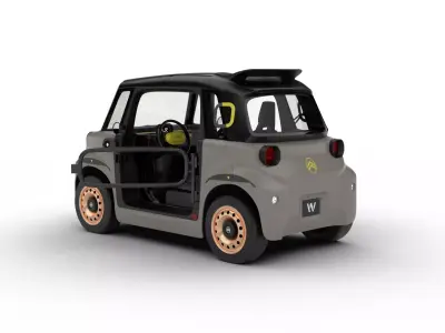 Citroen Ami Buggy 2025 HQ 3d model 3D model