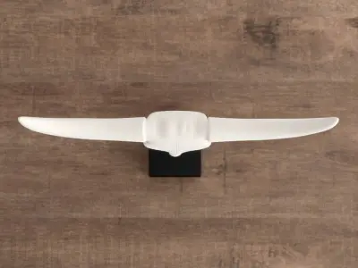 Buffalo Skull Penncross Bust 3D model