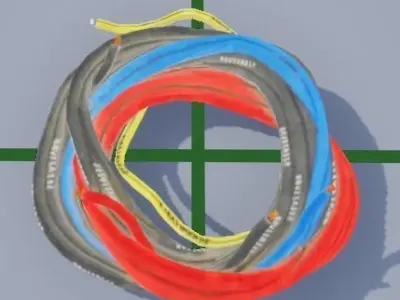 Wires - Inspired by Tarkov Free 3D model