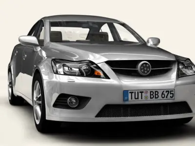 Generic Car Middle Class 3D model