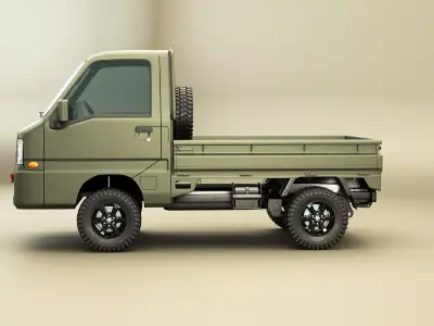 Offroad Kei-Truck 3D model