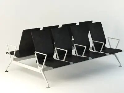 Airports  Transportation Chair 3D model