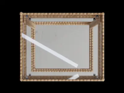 Set Of 2 C Tables 3D model