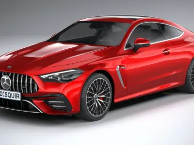 Mercedes-Benz CLE53 AMG Coupe 2025 3D model