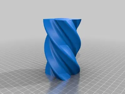 Torqued Vases Free 3D print model