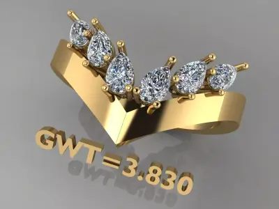 FASION RING 3D model