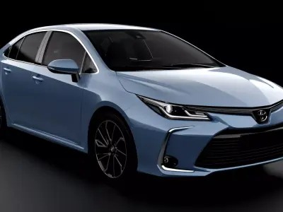 Toyota Corolla 2020 3D model
