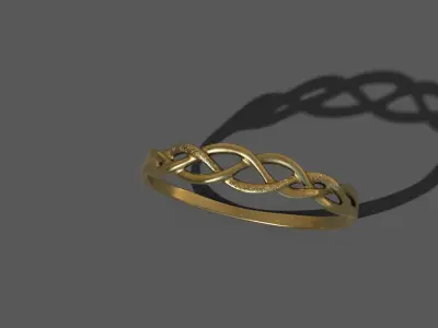 High-Quality 3D Ring Model Low-poly 3D model purchase