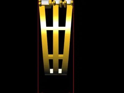 Diamond Engagement Women Ring 3D print model