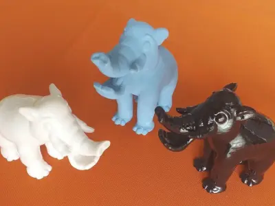 Platybelodon Toy 3D print model