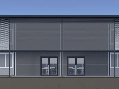 Mini office 25zz03 3D model