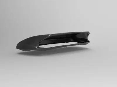 SUBARU IMPREZA AIR INTAKE FRONT HOOD 3D model