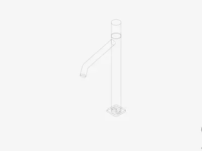 Vessel Mixer - Luxury - Two Low-poly 3D model